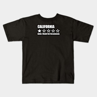 California One Star Review Kids T-Shirt